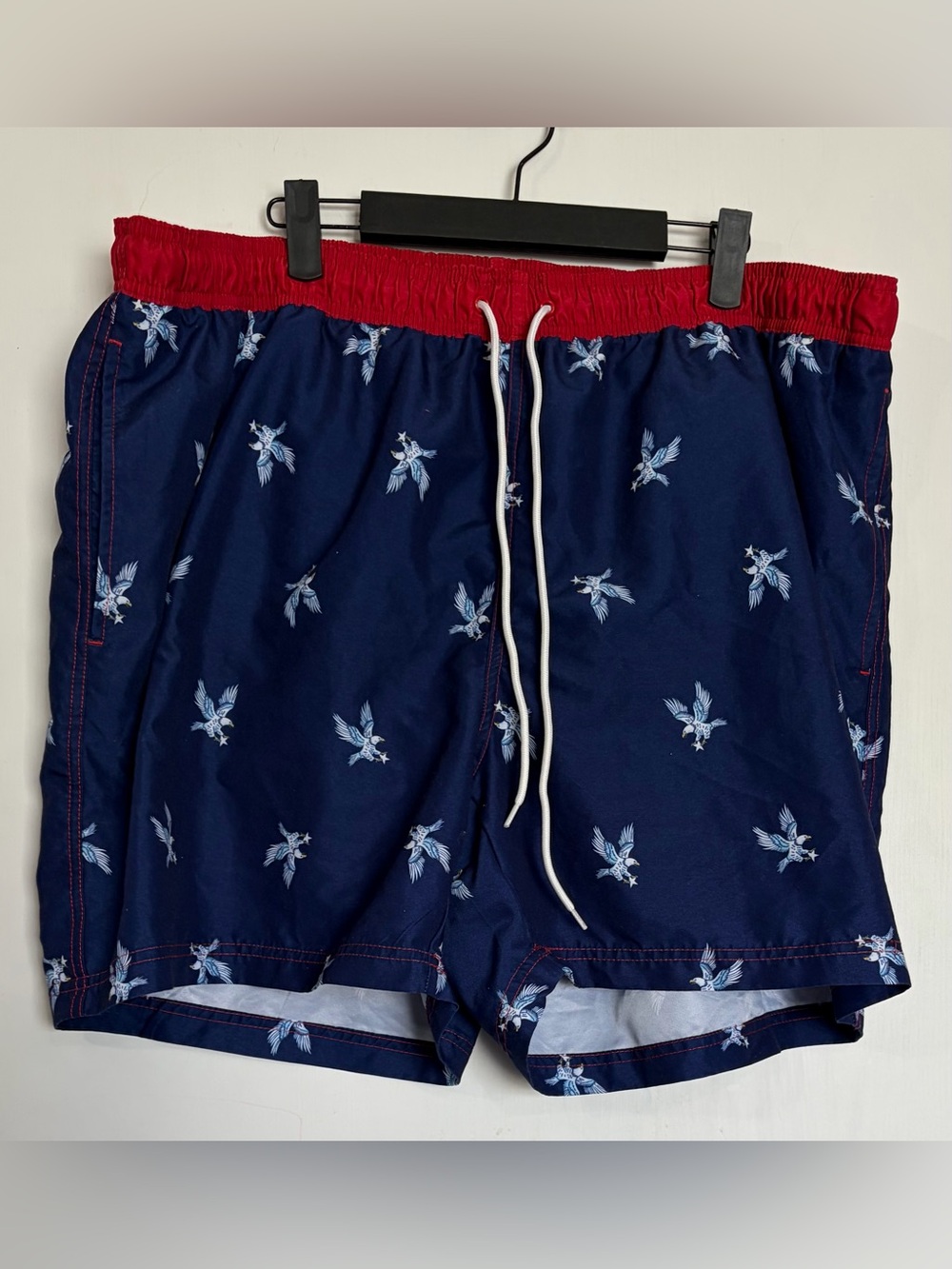 🇺🇸 Way to Celebrate Men’s 2XL Patriotic Swim Trunks